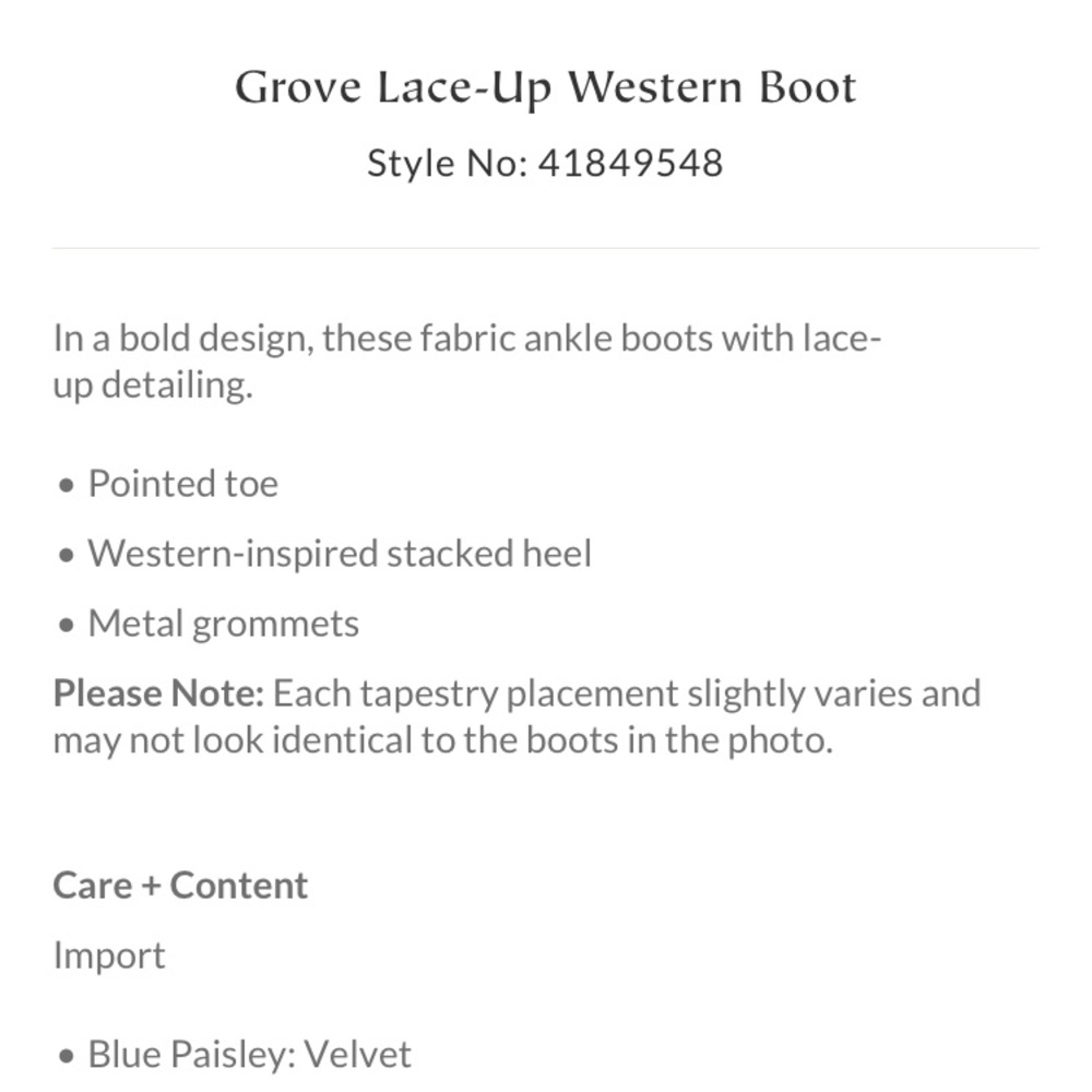 Jeffrey Campbell Grove Lace Up Western Boots - Picture 4 of 8